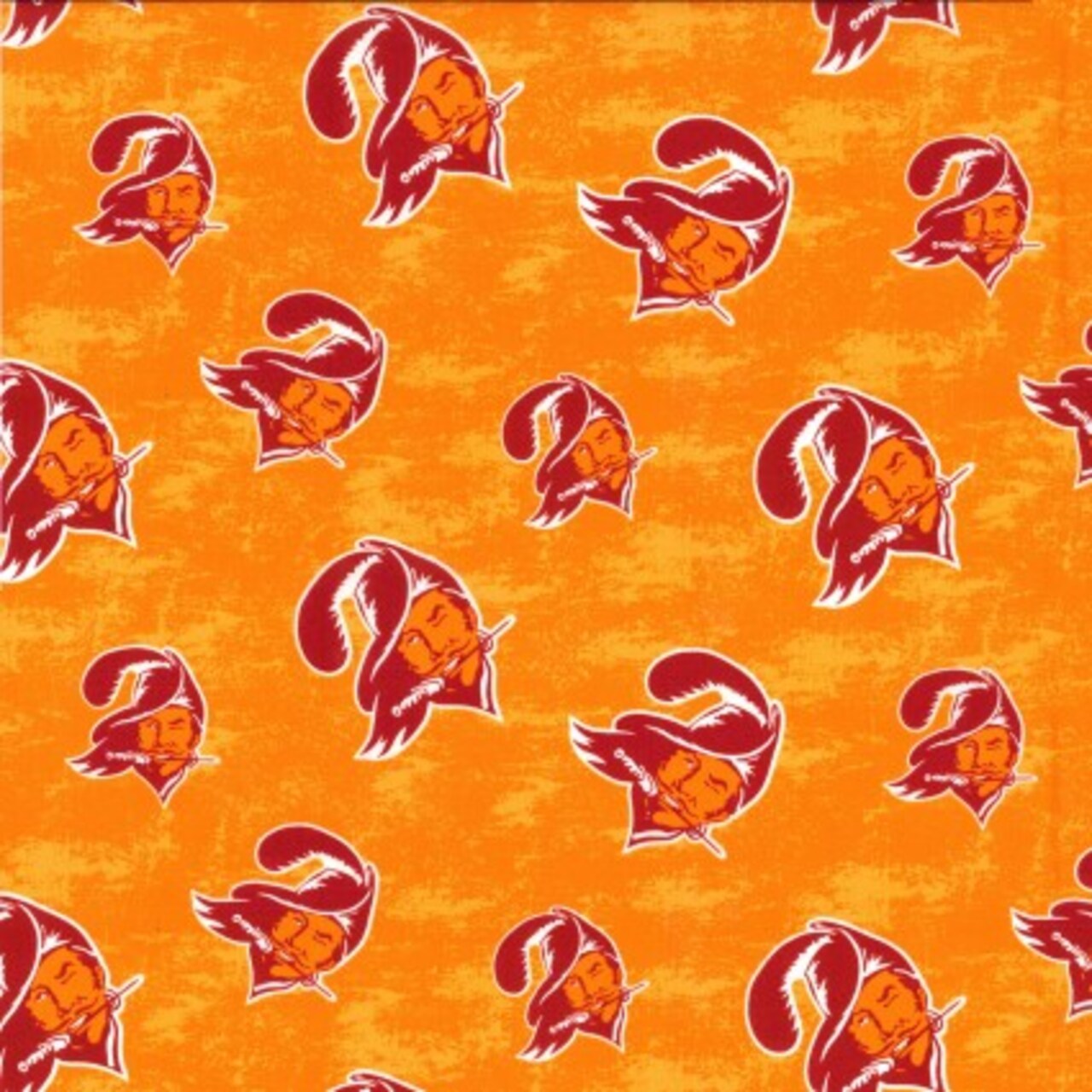 NFL Football Tampa Bay Buccaneers Legacy 100% Cotton By the Yard